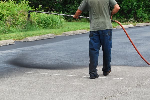 Lot Sealcoating in Fremont